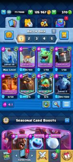 Royale Account – Level 30 | 1 Max Card