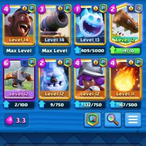 Royale Account – Level 34 | 2 Max Card