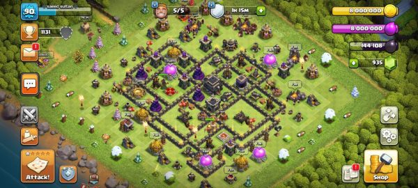 Buy a Full Maxed COC TH9 Account at Level 90 and Crush the Competition in Clash of Clans!