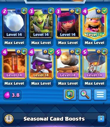 Clash Royale Account – Level 48 | 21 Max Card