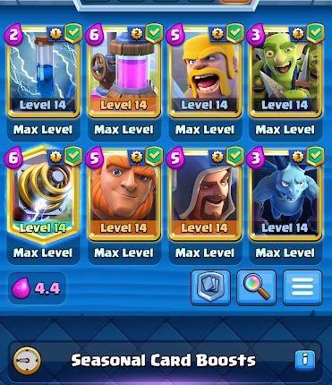 Clash Royale Account – Level 50 | 50 Max Card