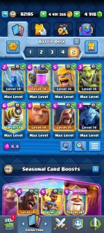 Clash Royale Account – Level 50 | 56 Max Card